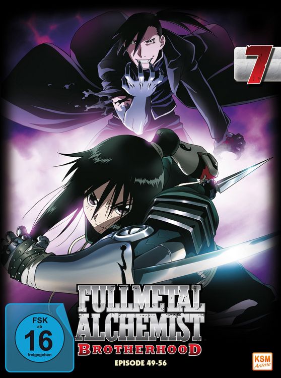 Produktbild: Fullmetal Alchemist - Brotherhood Vol. 7/Episoden 49-56 [2 DVDs] [LE]