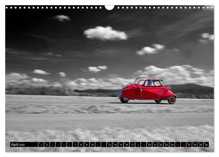 Produktbild: Historische Kleinwagen Made in Germany ART GALERIE (Wandkalender 2026 DIN A3 quer), CALVENDO Monatskalender