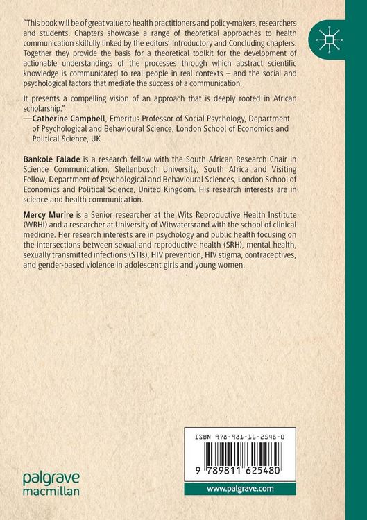 Produktbild: Health Communication and Disease in Africa