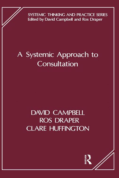 Produktbild: A Systemic Approach to Consultation
