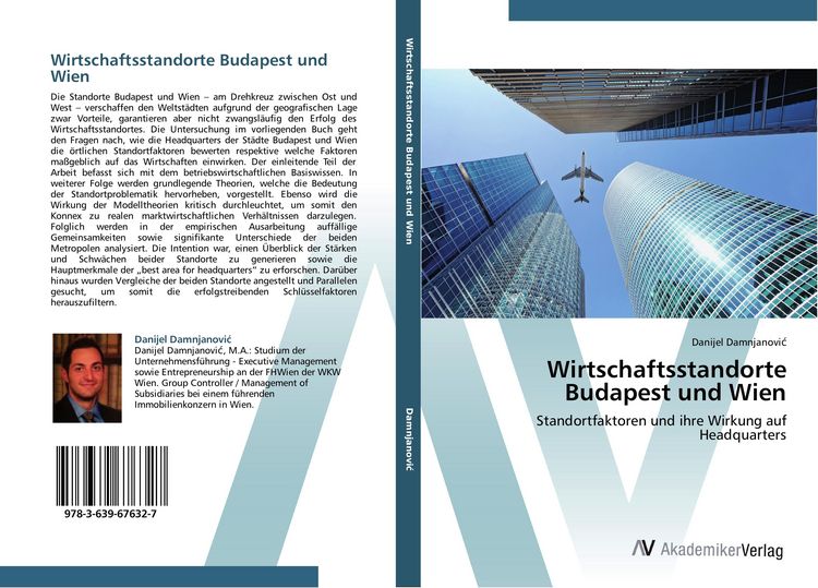 Produktbild: Wirtschaftsstandorte Budapest und Wien