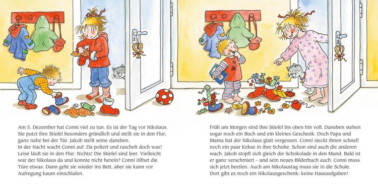 Produktbild: LESEMAUS 58: Conni feiert Weihnachten