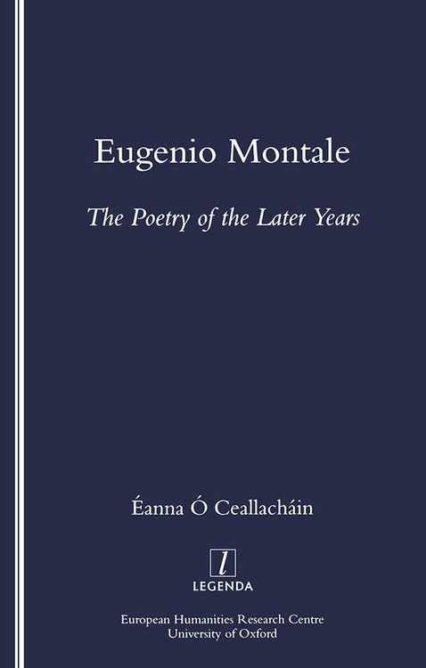 Produktbild: Eugenio Montale