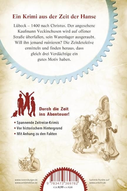 Produktbild: Die Zeitdetektive, Band 26: Der Betr&uuml;ger von L&uuml;beck