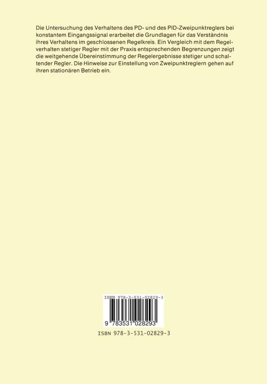 Produktbild: Das Regelverhalten schaltender Regler mit R&uuml;ckf&uuml;hrung