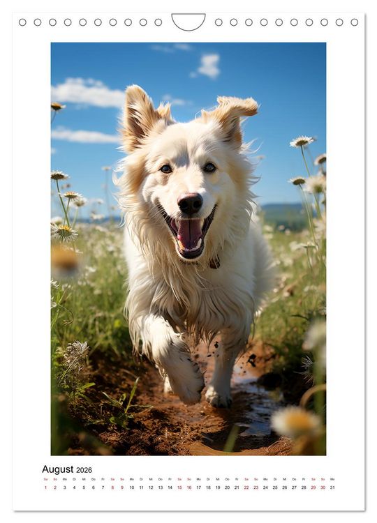 Produktbild: Highspeed Tiere (Wandkalender 2026 DIN A4 hoch), CALVENDO Monatskalender
