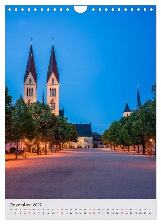 Produktbild: Halberstadt - Architektur, die Geschichten erz&auml;hlt (Wandkalender 2027 DIN A4 hoch), CALVENDO Monatskalender