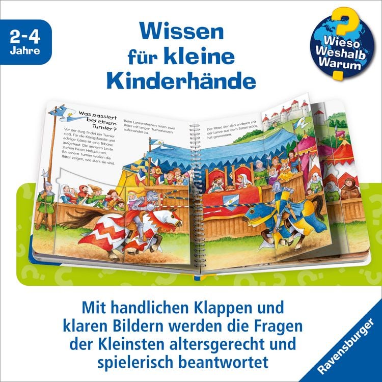 Produktbild: Die Ritterburg / Wieso? Weshalb? Warum? Junior Bd. 4