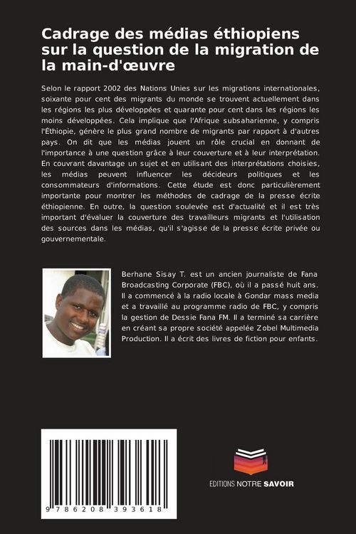 Produktbild: Cadrage des m&eacute;dias &eacute;thiopiens sur la question de la migration de la main-d'&iquest;uvre