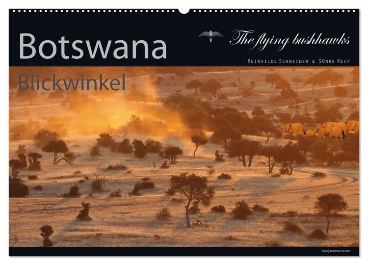 Produktbild: Botswana Blickwinkel 2026 (Wandkalender 2026 DIN A2 quer), CALVENDO Monatskalender
