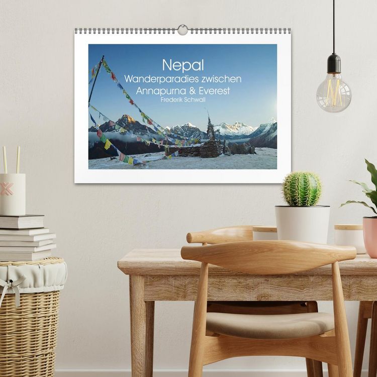Produktbild: Nepal - Wanderparadies zwischen Annapurna & Everest (Wandkalender 2026 DIN A3 quer), CALVENDO Monatskalender