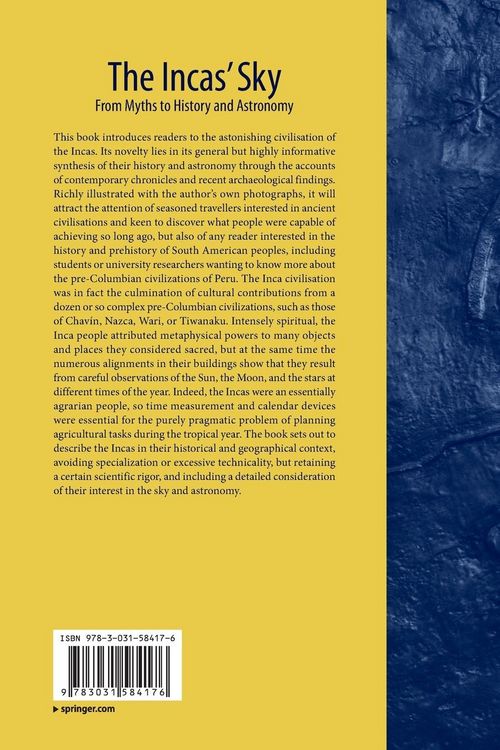 Produktbild: The Incas' Sky