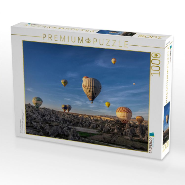 Produktbild: CALVENDO Puzzle Fahrt &uuml;ber Kappadokien | 1000 Teile Lege-Gr&ouml;&szlig;e 64x48cm Foto-Puzzle f&uuml;r gl&uuml;ckliche Stunden