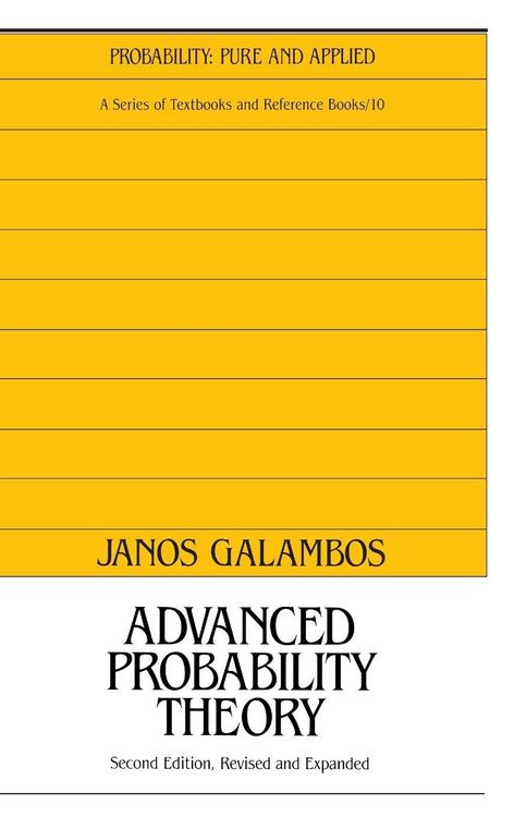 Produktbild: Advanced Probability Theory, Second Edition,