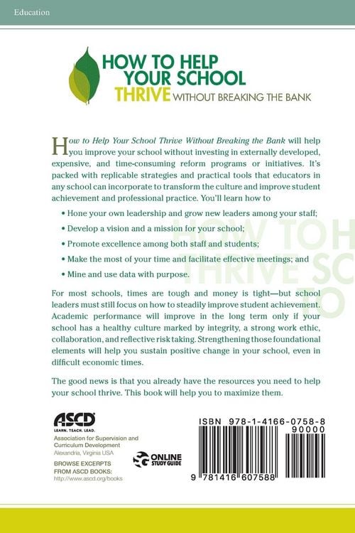 Produktbild: How to Help Your School Thrive Without Breaking the Bank