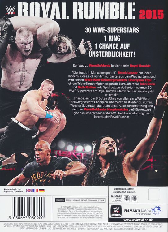 Produktbild: Royal Rumble 2015