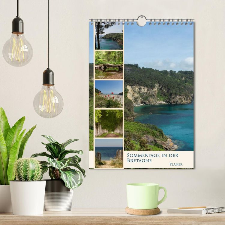 Produktbild: Sommertage in der Bretagne (Wandkalender 2026 DIN A4 hoch), CALVENDO Monatskalender