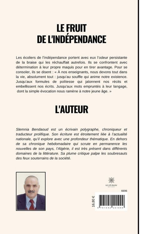 Produktbild: Slemnia Bendaoud: Fruit de l'ind&eacute;pendance