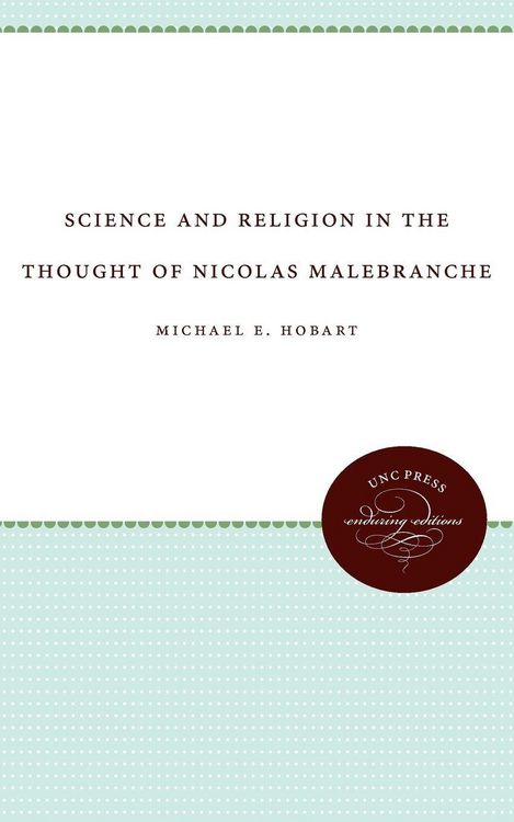 Produktbild: Science and Religion in the Thought of Nicolas Malebranche
