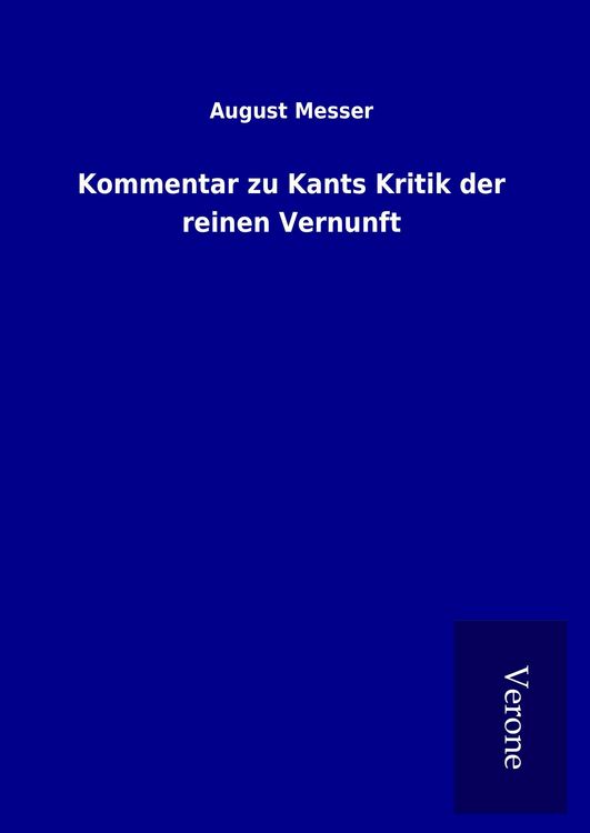 Produktbild: Kommentar zu Kants Kritik der reinen Vernunft