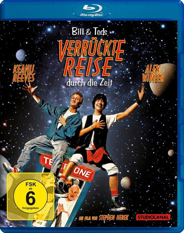 Produktbild: Bill & Teds verr&uuml;ckte Reise durch die Zeit (4K Ultra HD) (+ Blu-ray 2D)