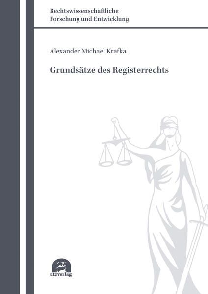 Produktbild: Grunds&auml;tze des Registerrechts