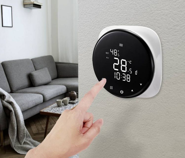 Produktbild: Sygonix SY-4707878 Raumthermostat Unterputz Wochenprogramm 1St.