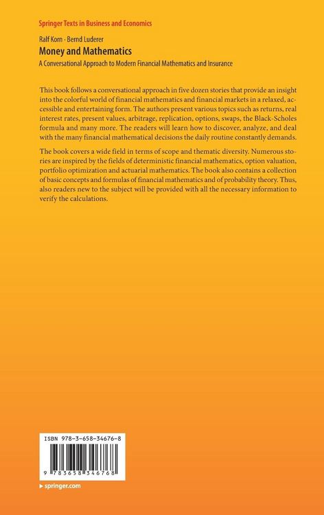 Produktbild: Money and Mathematics