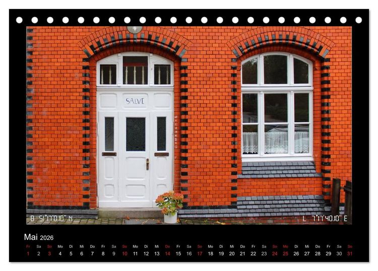 Produktbild: Geo-Tagging in Schwelm (Tischkalender 2026 DIN A5 quer), CALVENDO Monatskalender