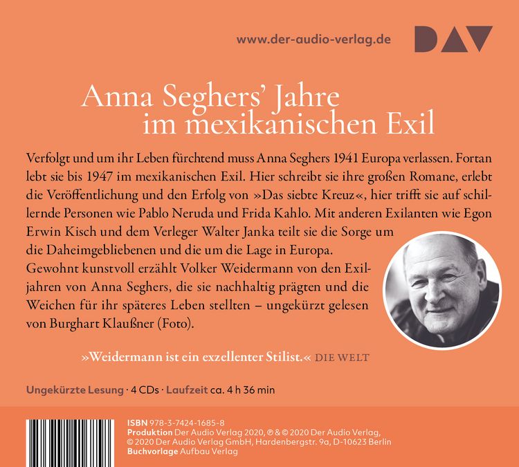 Produktbild: Brennendes Licht. Anna Seghers in Mexiko