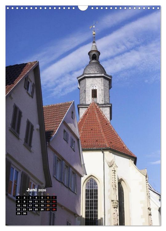 Produktbild: Marbach am Neckar (Wandkalender 2026 DIN A3 hoch), CALVENDO Monatskalender