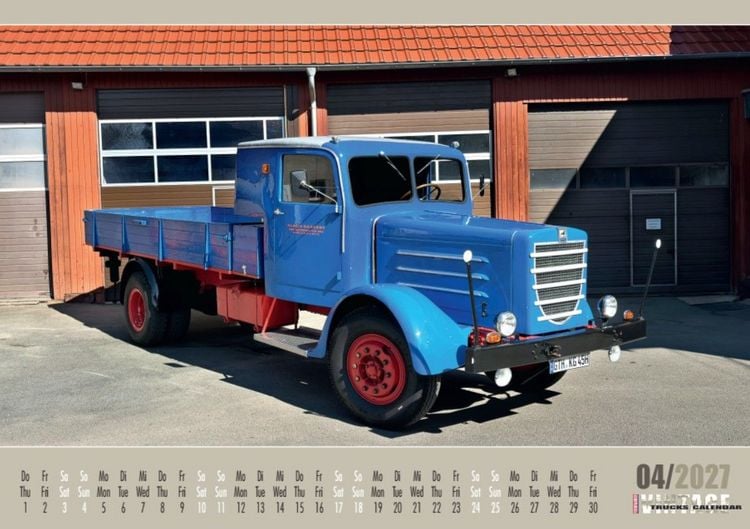 Produktbild: Vintage Trucks Kalender 2027