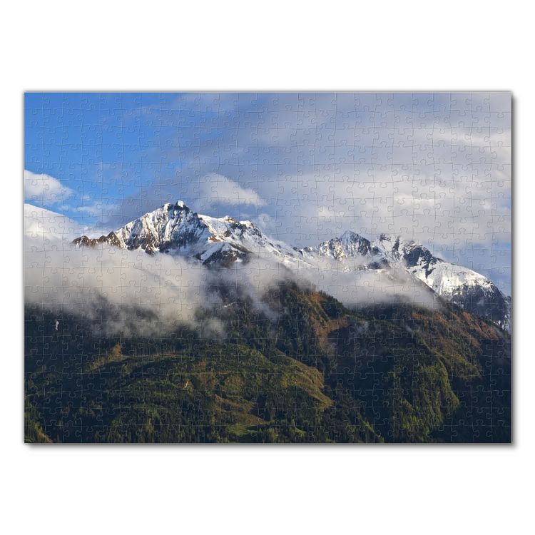 Produktbild: Lais Puzzle Schneebedeckter Berg in den Alpen 500 Teile