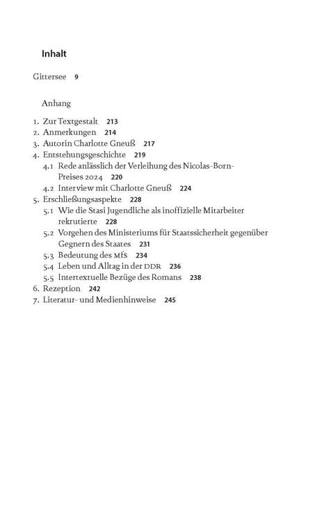 Produktbild: Gittersee. Textausgabe mit Kommentar und Materialien