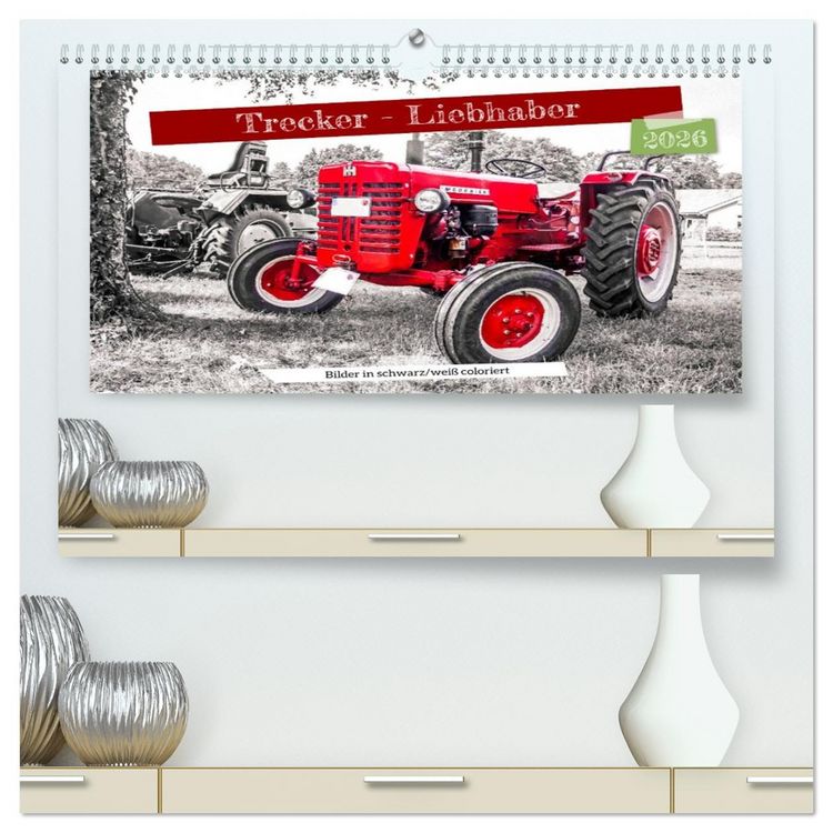 Produktbild: Trecker-Liebhaber (hochwertiger Premium Wandkalender 2026 DIN A2 quer), Kunstdruck in Hochglanz