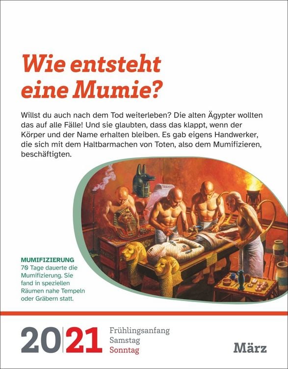 Produktbild: WAS IST WAS Der Kalender Tagesabrei&szlig;kalender 2027