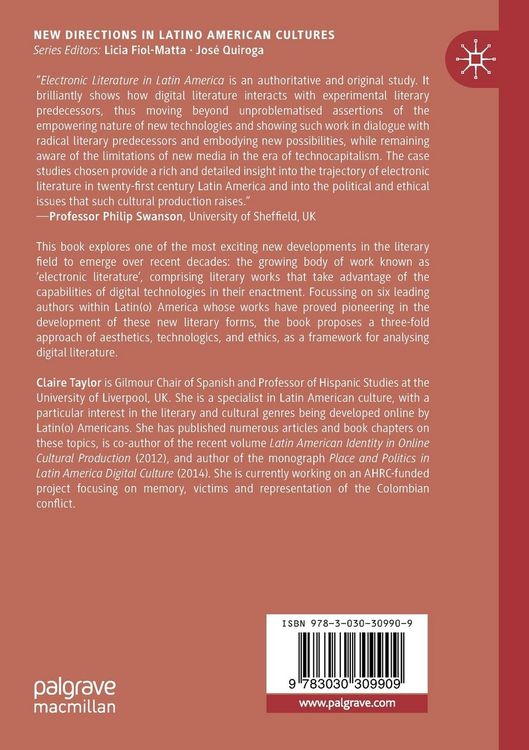 Produktbild: Electronic Literature in Latin America