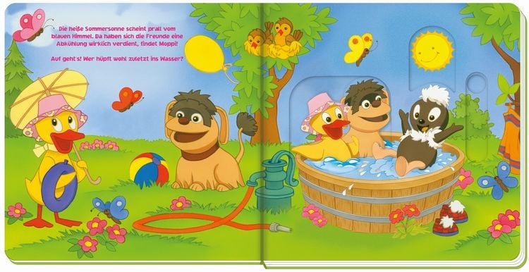 Produktbild: Tr&ouml;tsch Unser Sandm&auml;nnchen Mein erstes Spielbuch Pittiplatsch
