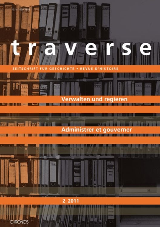 Bild vom Artikel Verwalten und regieren - Administrer et gouverner vom Autor Agnes Nienhaus