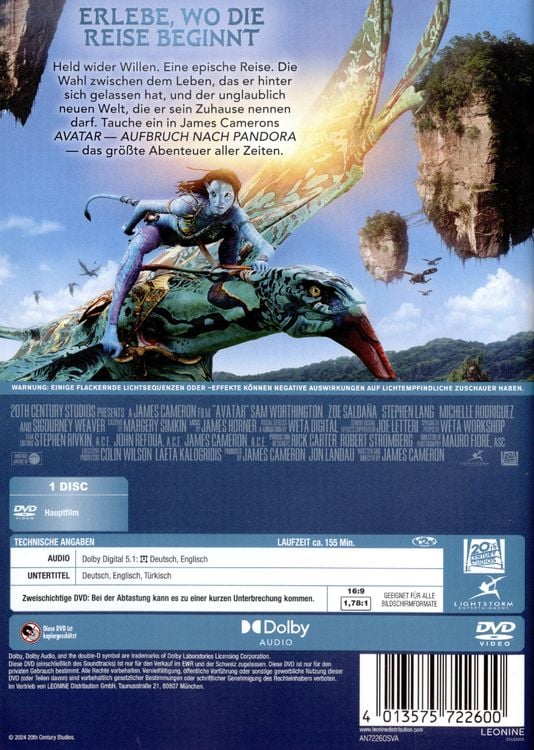 Avatar - Aufbruch nach Pandora