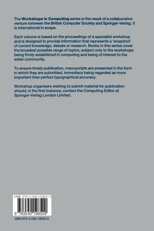 Produktbild: Algebraic Methodology and Software Technology (AMAST&rsquo;93)