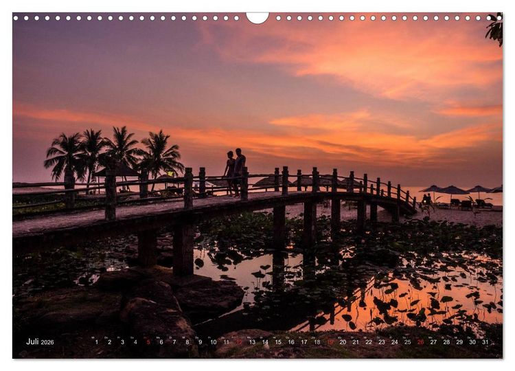 Produktbild: Vietnam und Kambodscha - Magische Momente. (Wandkalender 2026 DIN A3 quer), CALVENDO Monatskalender