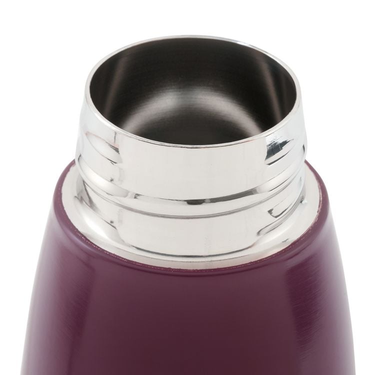 Produktbild: Trinkflasche Edelstahl, 500ml, einfarbig, "Violet Bouquet"
