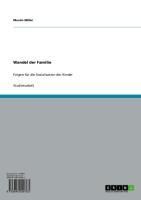 Produktbild: Wandel der Familie