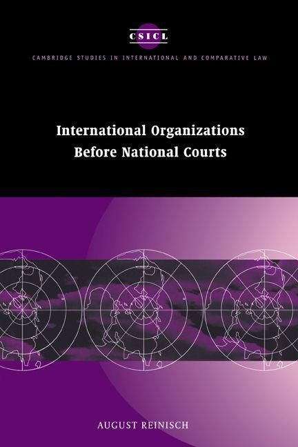 Produktbild: International Organizations Before National Courts