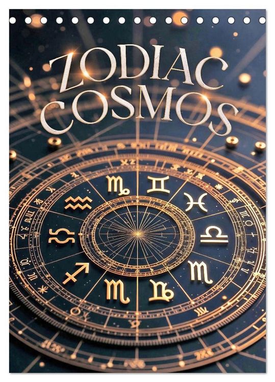 Produktbild: Zodiac Cosmos (Tischkalender 2027 DIN A5 hoch), CALVENDO Monatskalender