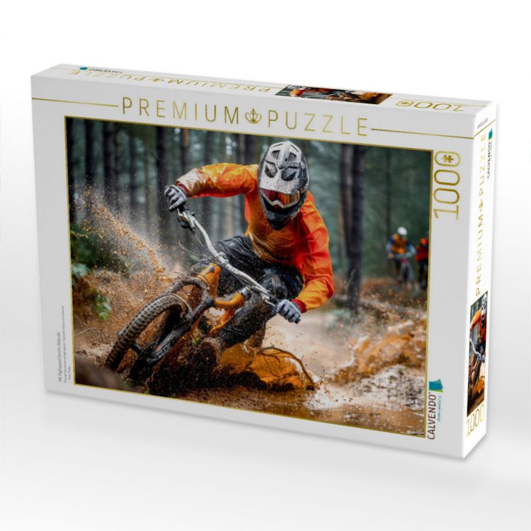 Produktbild: CALVENDO Puzzle Mit Highspeed durchs Gel&auml;nde | 1000 Teile Lege-Gr&ouml;&szlig;e 64x48cm Foto-Puzzle f&uuml;r gl&uuml;ckliche Stunden