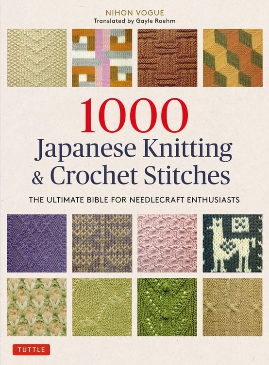 Produktbild: 1000 Japanese Knitting & Crochet Stitches