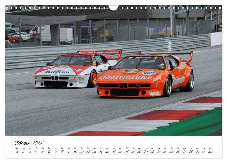 Produktbild: BMW M1 Procar (Wandkalender 2025 DIN A3 quer), CALVENDO Monatskalender