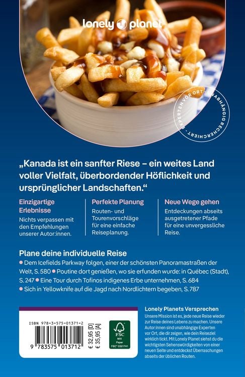 Produktbild: LONELY PLANET Reisef&uuml;hrer Kanada